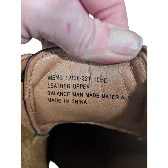 Florsheim Men's Midtown Cognac Leather Cap Top Oxfords w/ComfortTech sz 10.5D - Picture 8 of 9